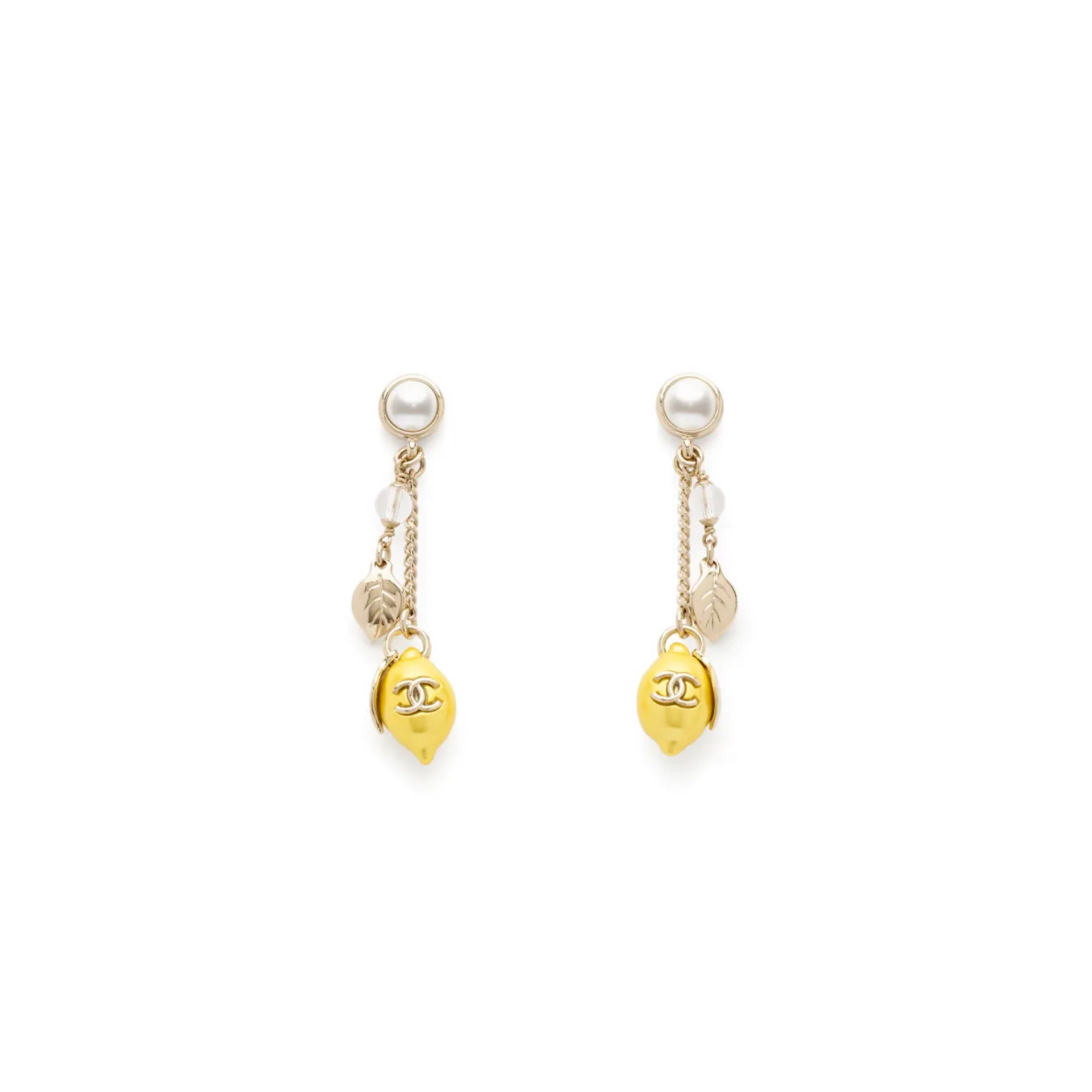 CHANEL LEMON EARRINGS ABG761
